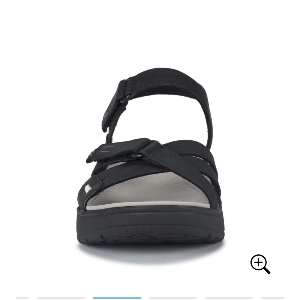 Baretraps Women’s Tracey Wedge Sandals Size 9.5 M Shoes Black - New in Box - Picture 8 of 11